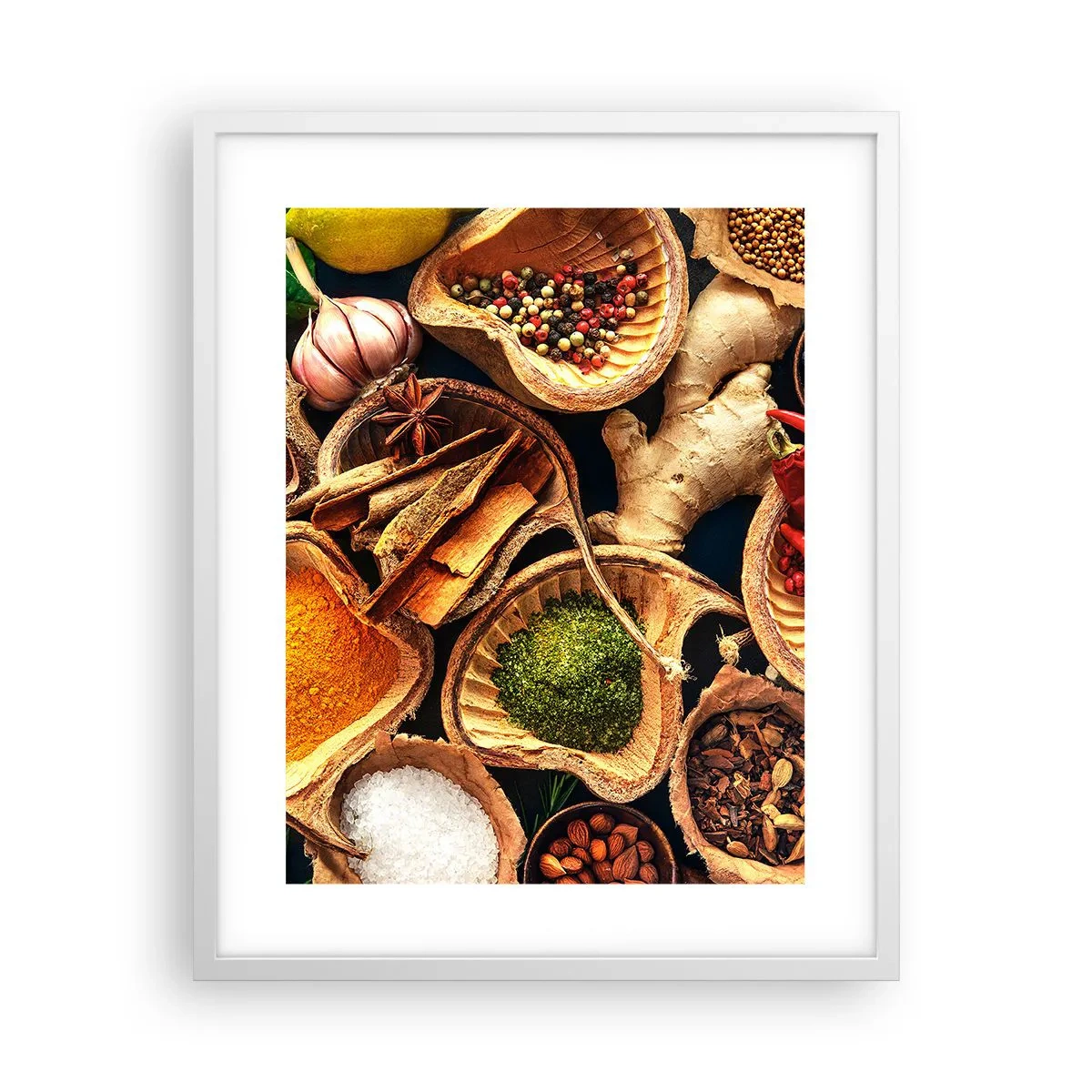 Plakát v bílém rámu - Vezmi si, co chceš - 40x50 cm