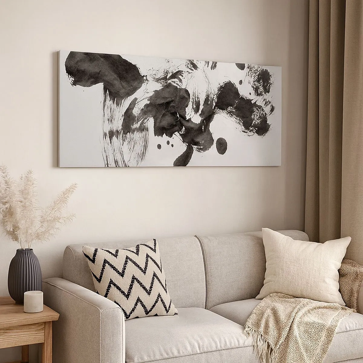 Obraz na plátně - Metoda v šílenství? - 100x40 cm