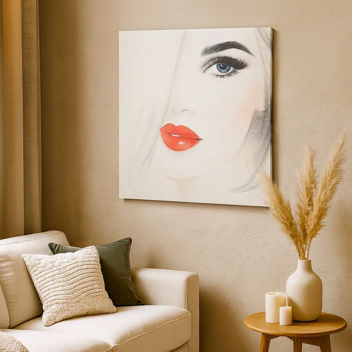 Obraz na plátně - Hypnotizuje a omamuje - 30x30 cm