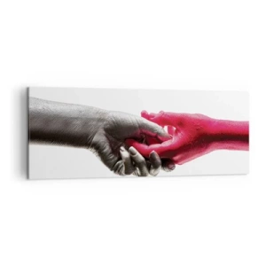 Obraz na plátně - Spolu i když jsme odlišní - 140x50 cm