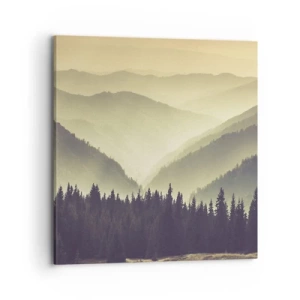 Obraz na plátně - Za sedmero horami… - 70x70 cm