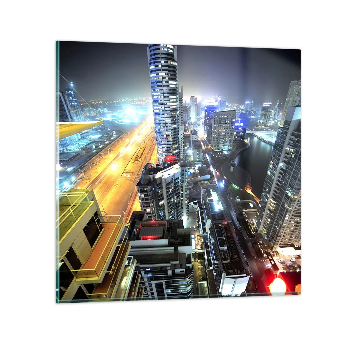 Obraz na skle - Zázrak na poušti - 70x70 cm