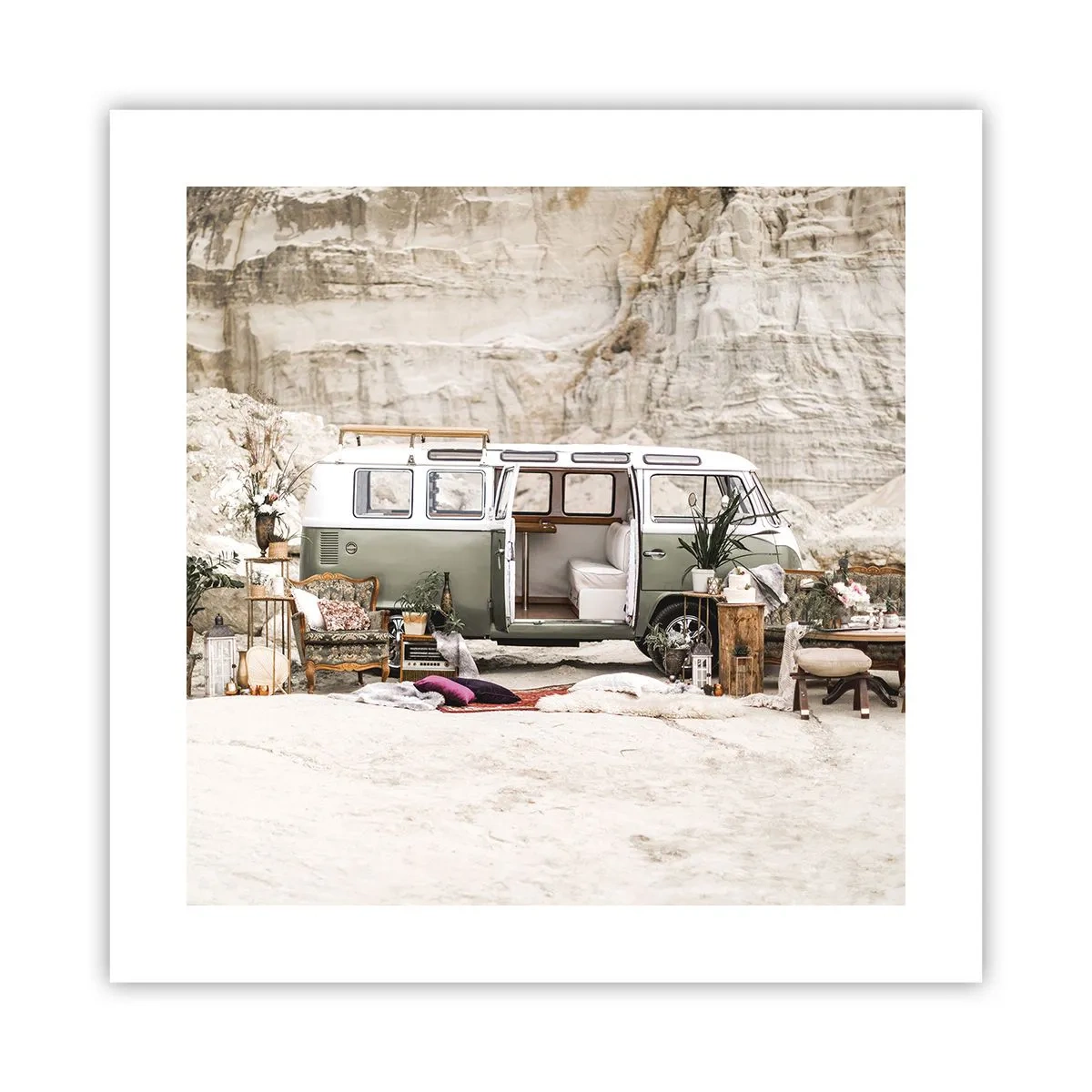 Plakát - Cesta právě začíná - 40x40 cm