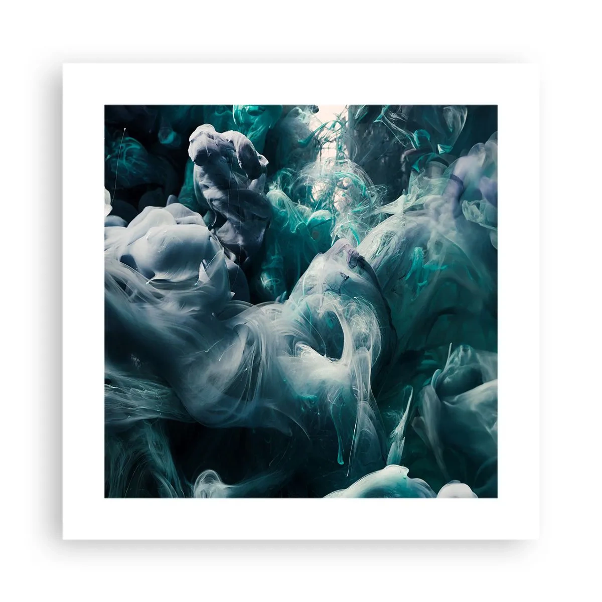 Plakát - Pohyb barvy - 40x40 cm