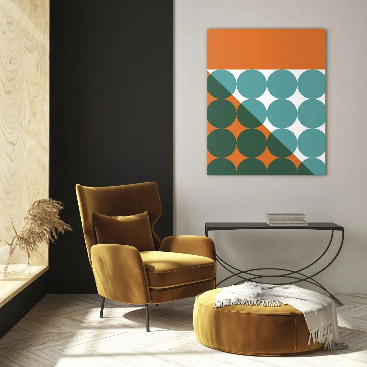 Obraz na skle - Nahoru a šikmo - 50x70 cm