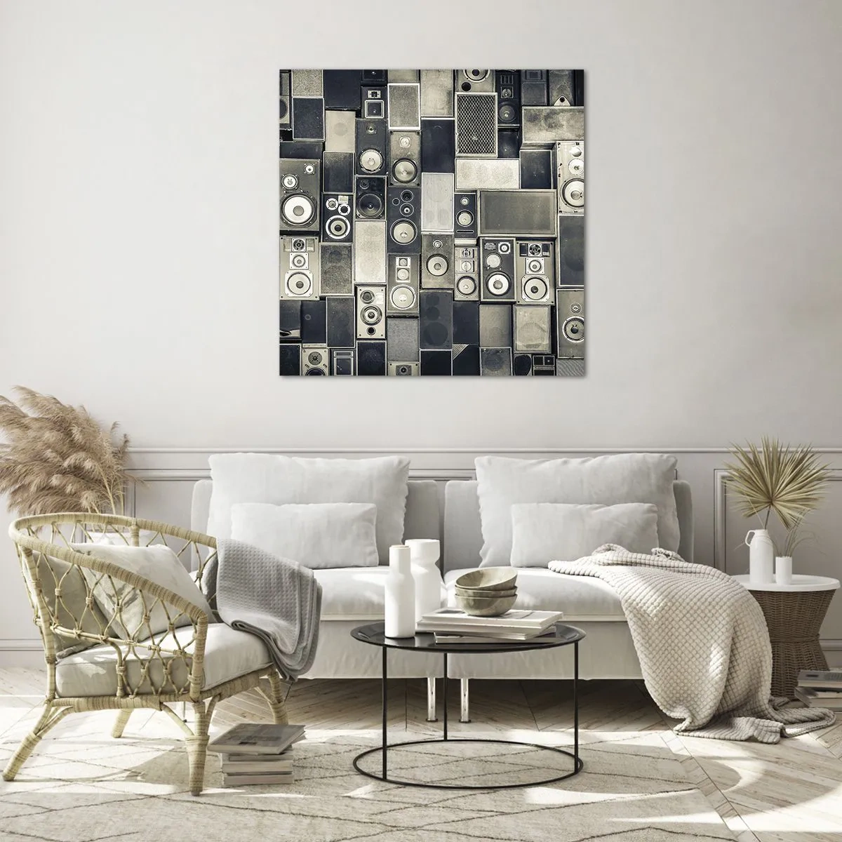 Obraz na skle - A vše je v pořádku - 60x60 cm
