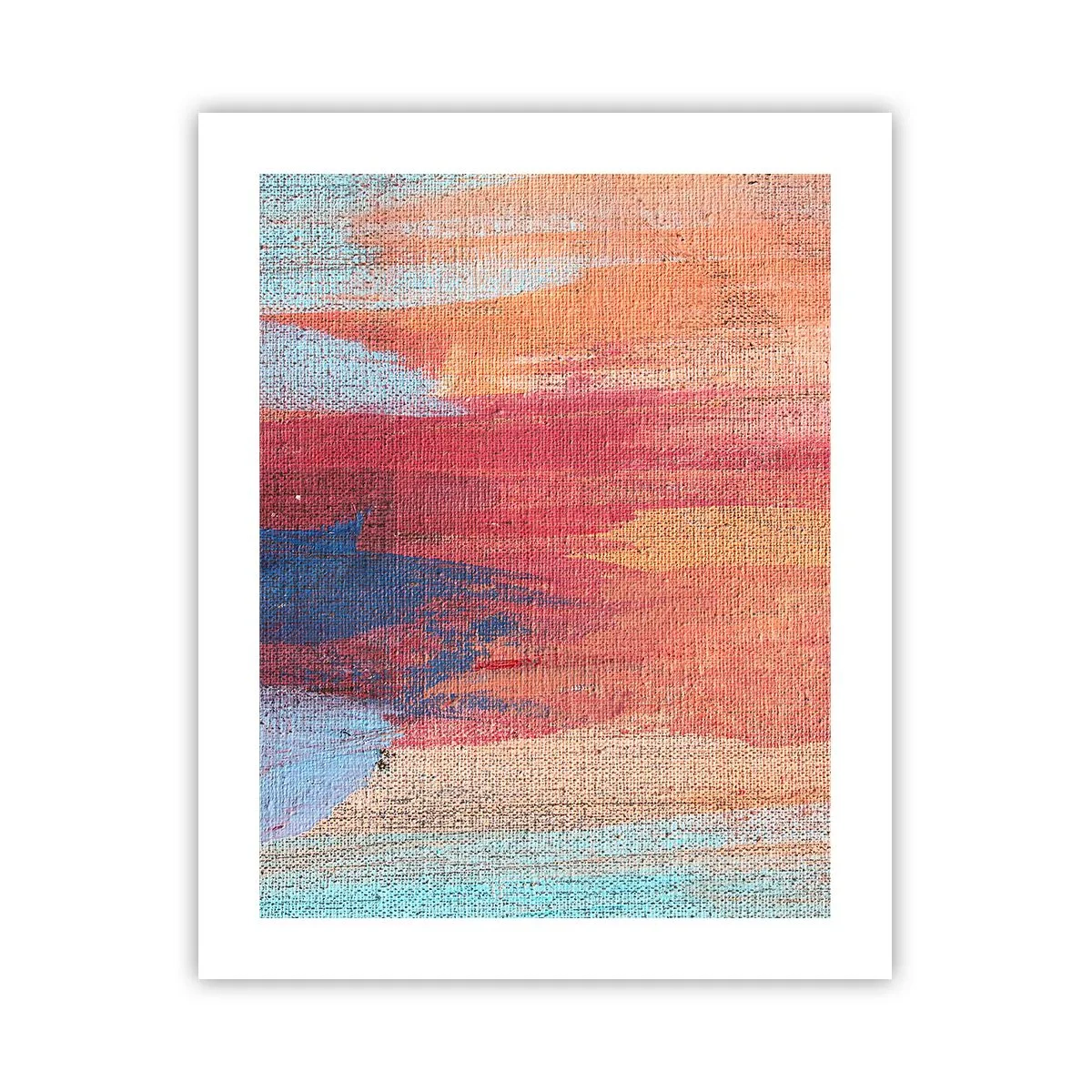 Plakát - Stékat duhou - 40x50 cm