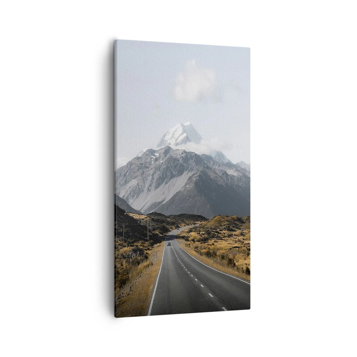 Obraz na plátně - Cesta do srdce hor - 55x100 cm