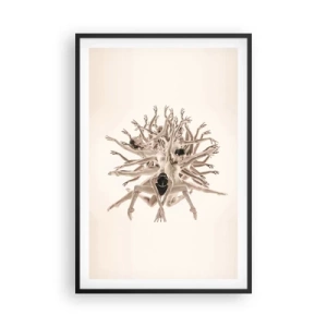 Plakát v černém rámu - Rozkvět v tanci - 61x91 cm
