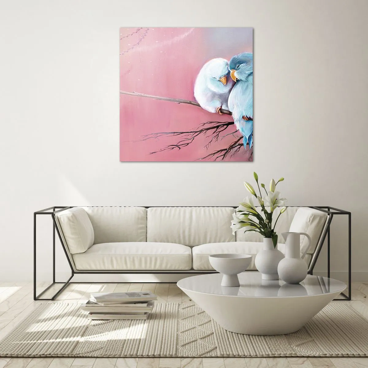 Obraz na skle - Co k tomu dodat?… - 40x40 cm