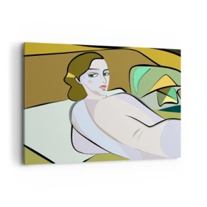 Obraz na plátně - Intimní portrét - 100x70 cm