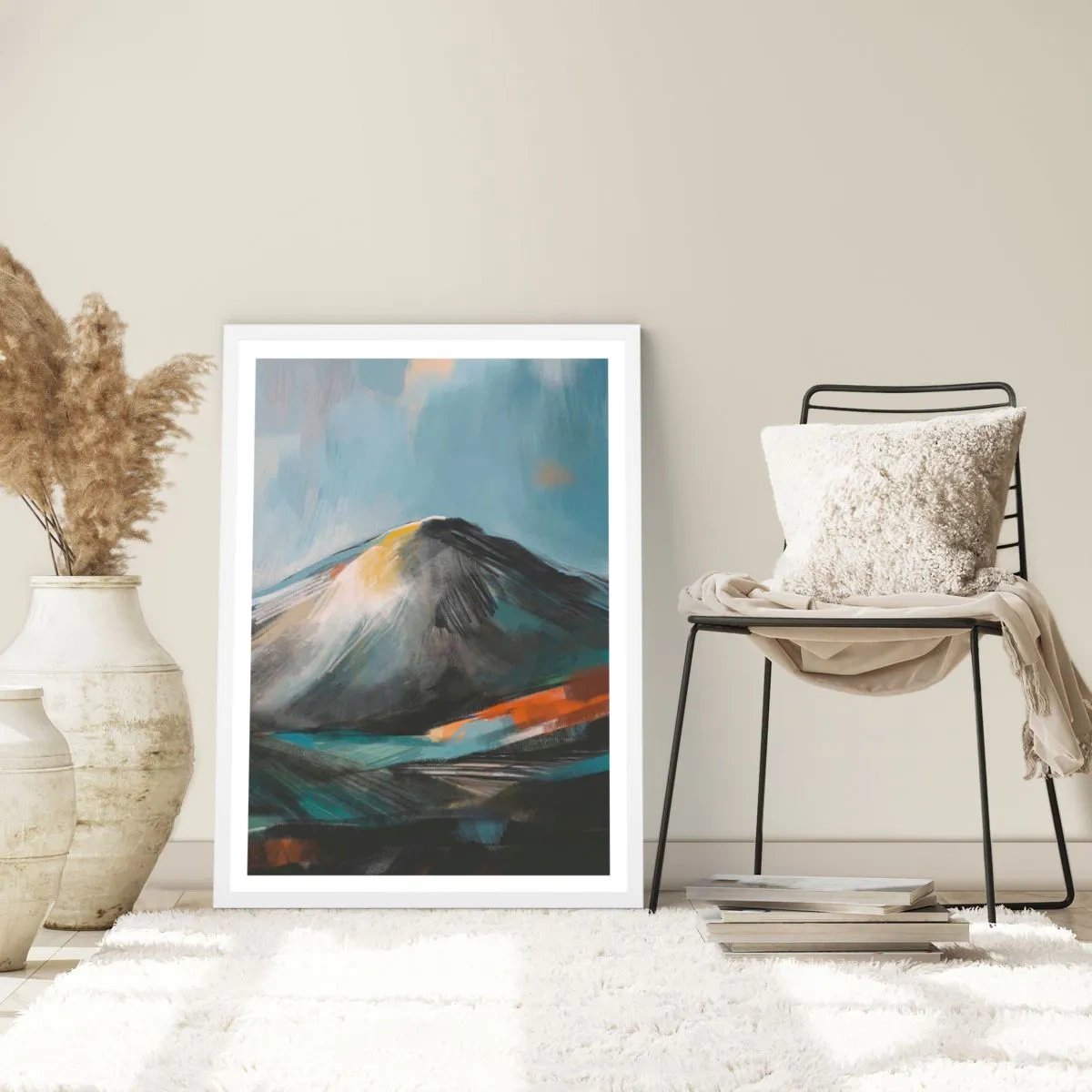 Plakát v bílém rámu - Syrové i krásné - 61x91 cm