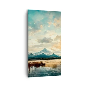 Obraz na plátně - Pod ochranou nebe - 55x100 cm
