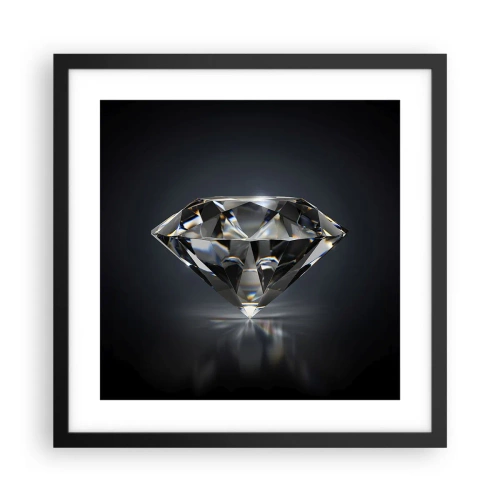 Plakát v černém rámu - Best girls friend - 40x40 cm