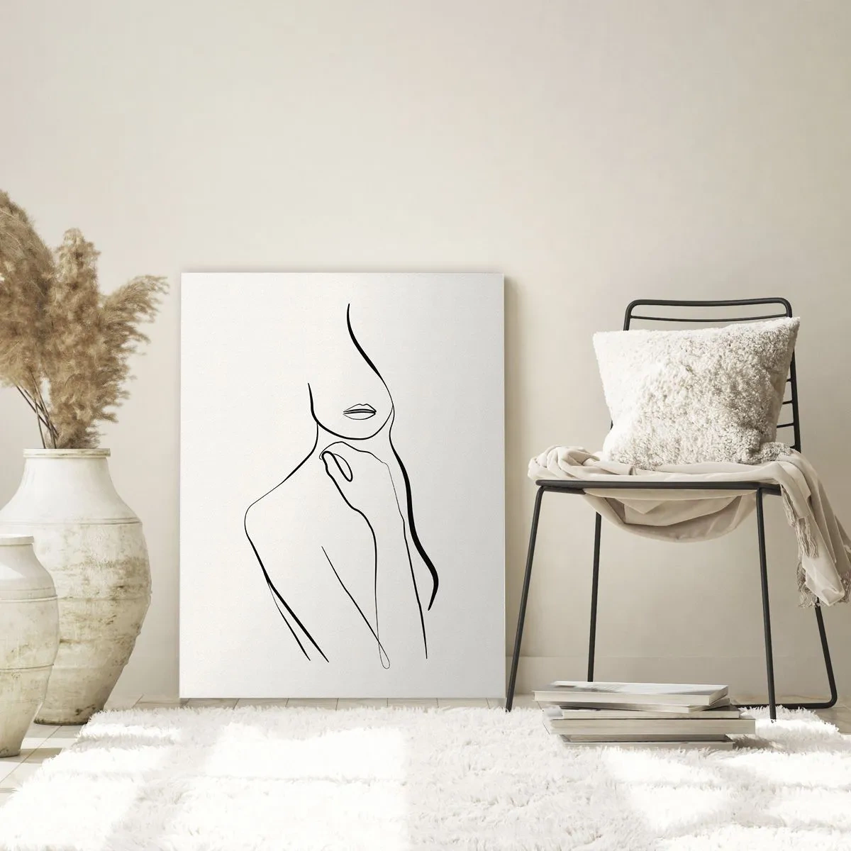 Obraz na skle - Vlna melancholie - 50x70 cm