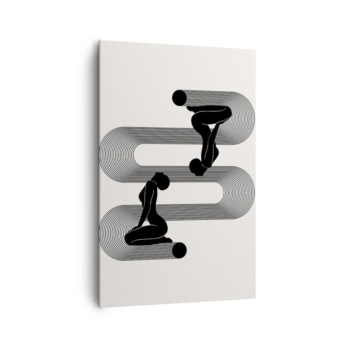 Obraz na plátně - Smyslná symetrie - 80x120 cm