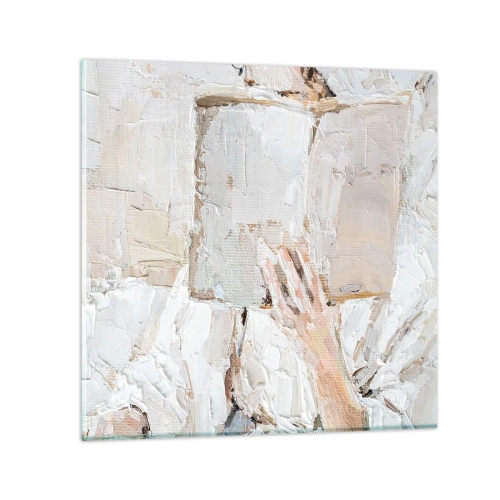 Obraz na skle - V jiném světě - 40x40 cm