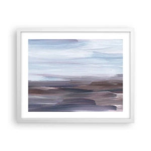 Plakát v bílém rámu - Živly: voda - 50x40 cm