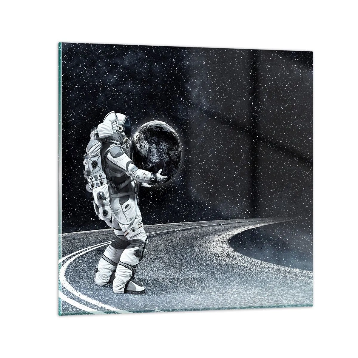 Obraz na skle - Na Mléčné dráze - 50x50 cm