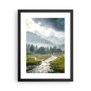 Plakát v černém rámu - Tam a zpět - 30x40 cm