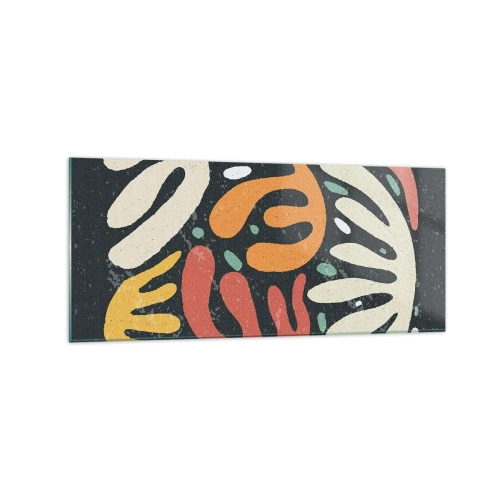 Obraz na skle - Kompozice – hned tě chytím - 120x50 cm