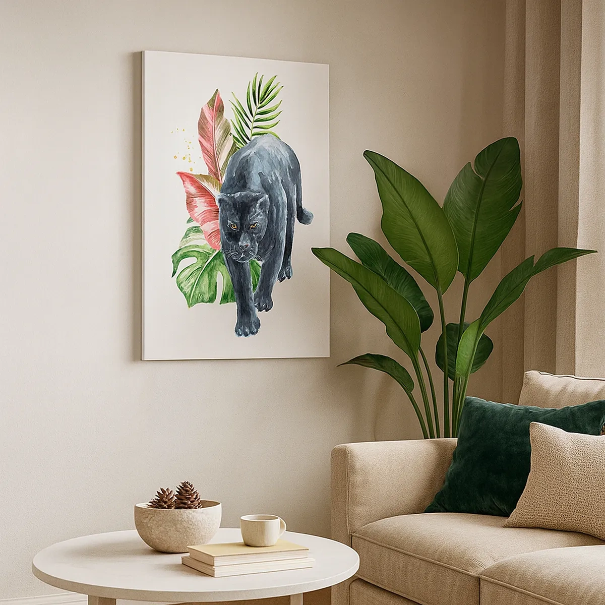 Obraz na plátně - Zběsilost v srdci - 50x70 cm