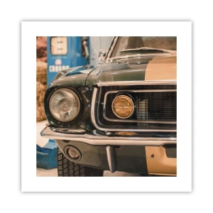 Plakát - Setkání s legendou - 40x40 cm