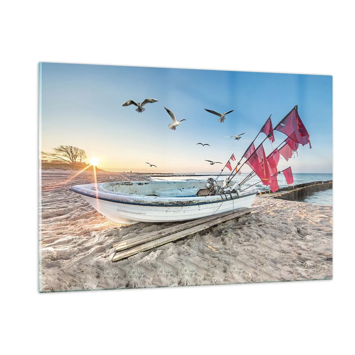 Obraz na skle - Zasloužená přestávka - 120x80 cm