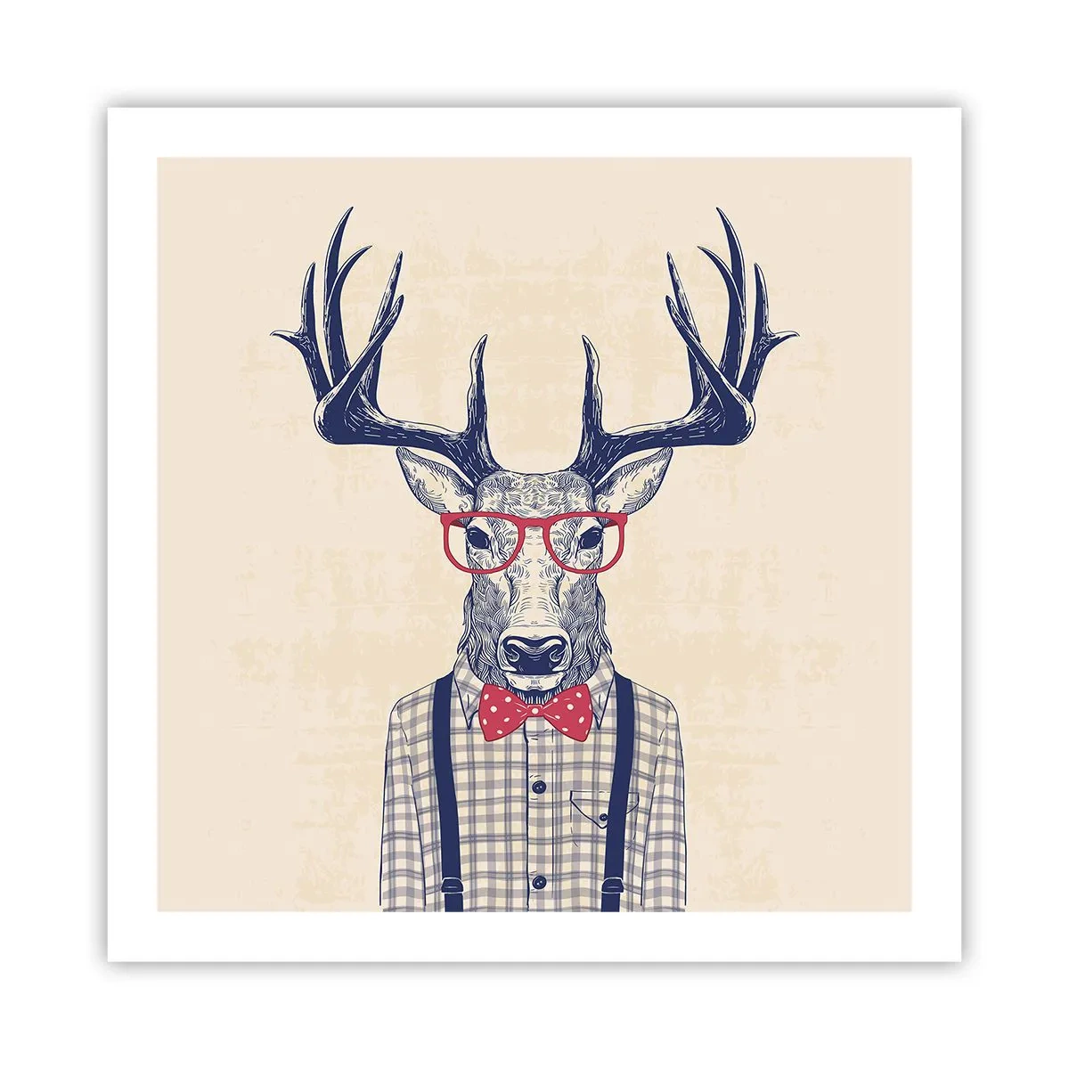 Plakát - Zábavná extravagance - 60x60 cm