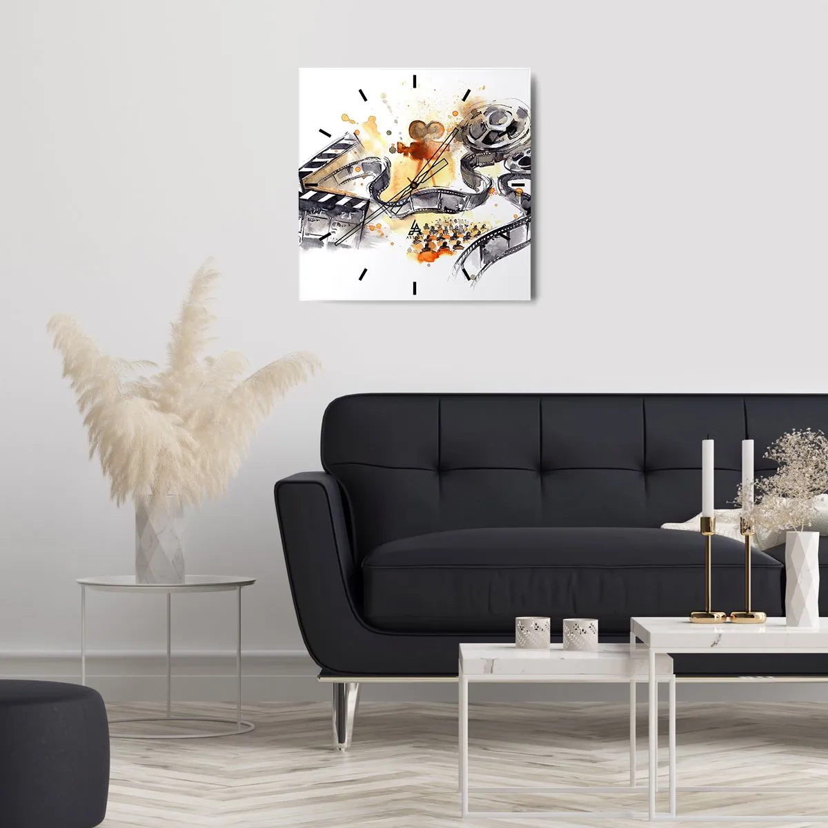 Nástěnné hodiny - V krajině snů - 30x30 cm