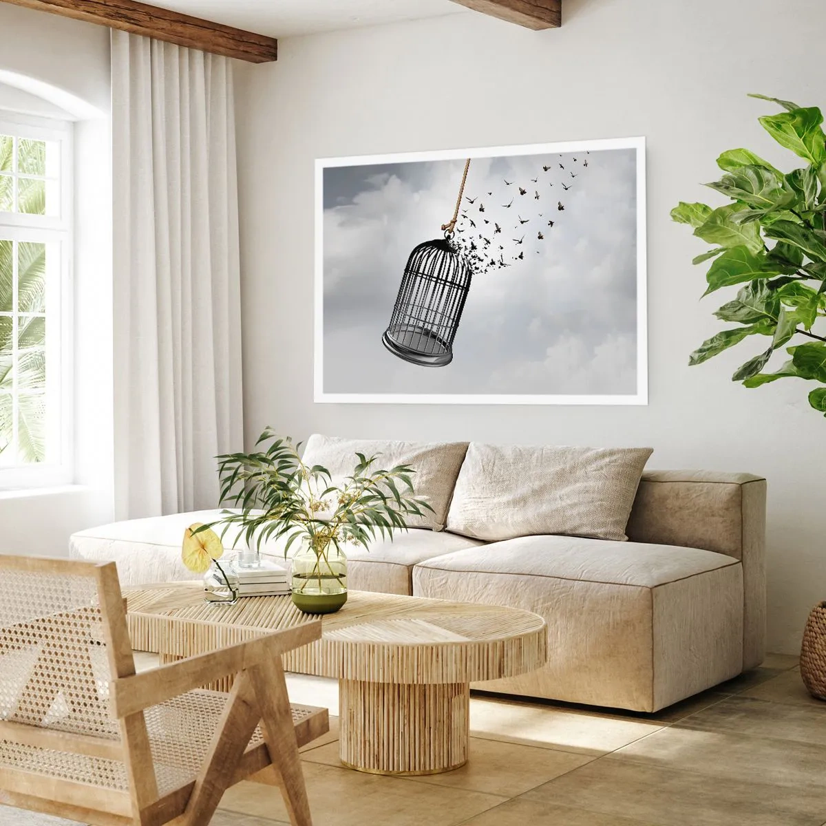 Plakát - Víra… naděje… svoboda! - 70x50 cm