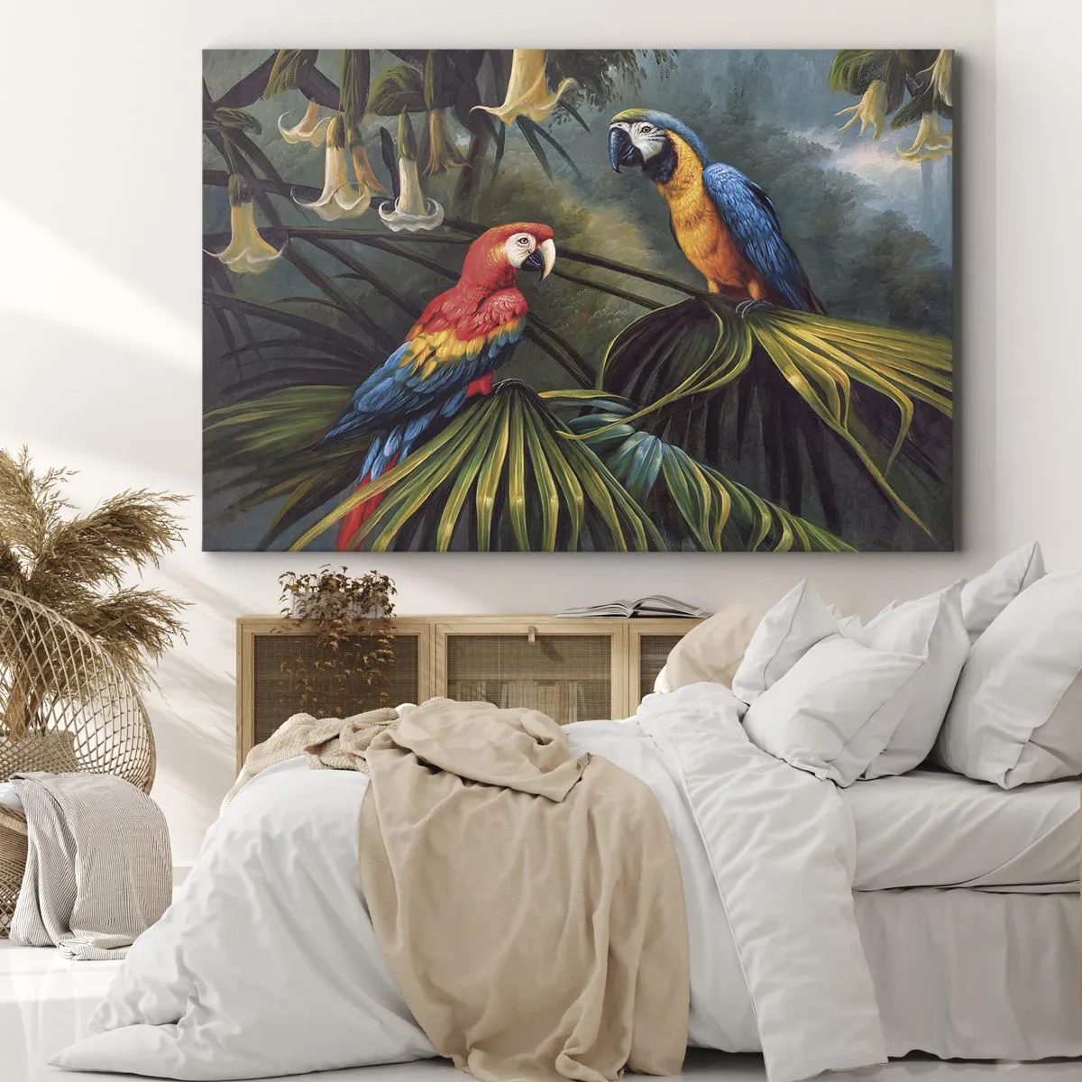 Obraz na plátně - Romantismus v tropech - 70x50 cm
