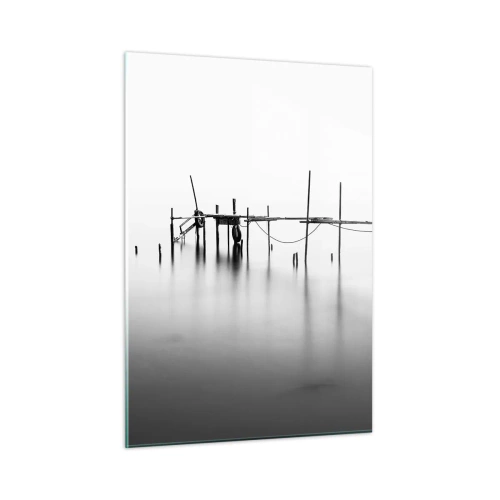 Obraz na skle - A co když svět není? - 50x70 cm