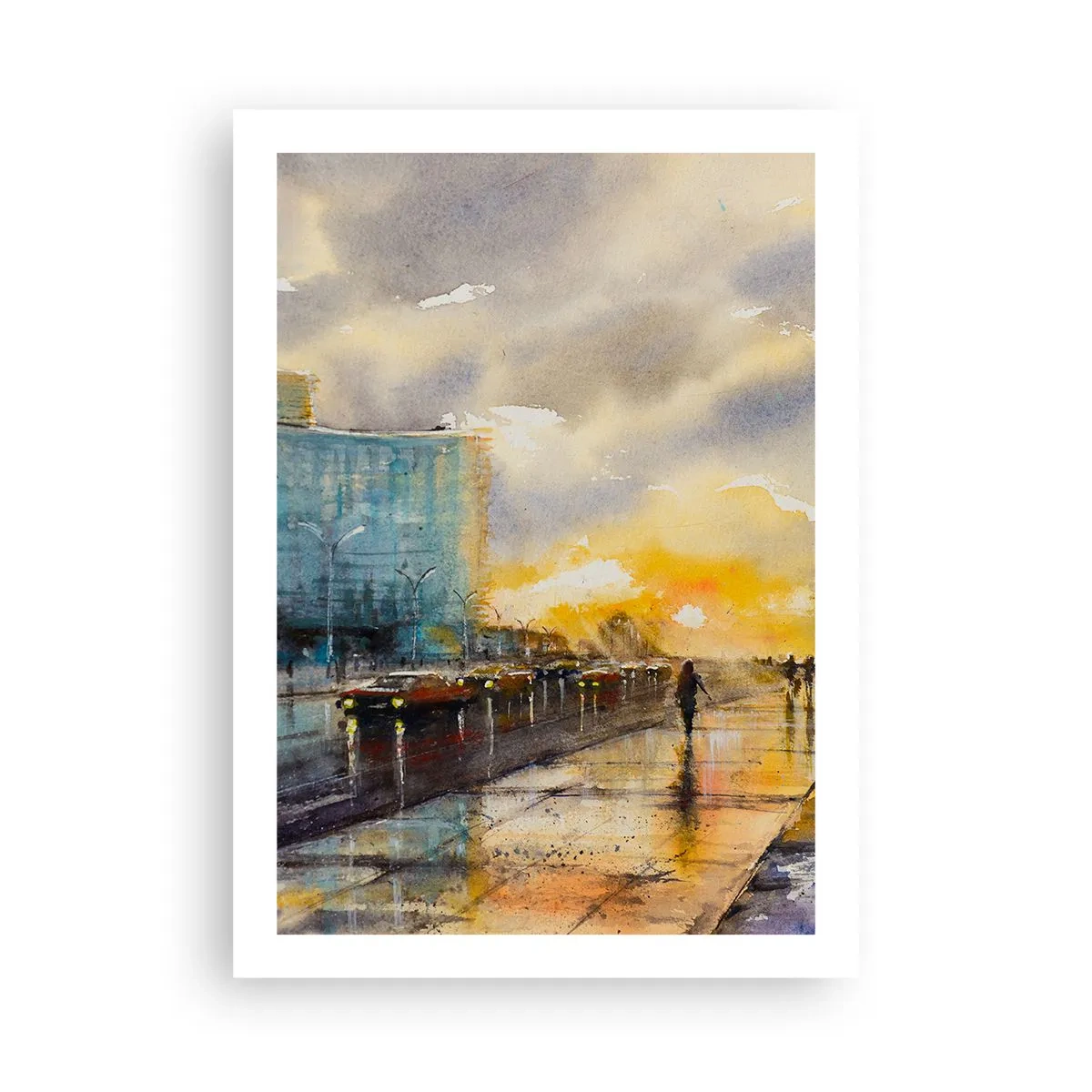 Plakát - Život na pobřeží - 50x70 cm