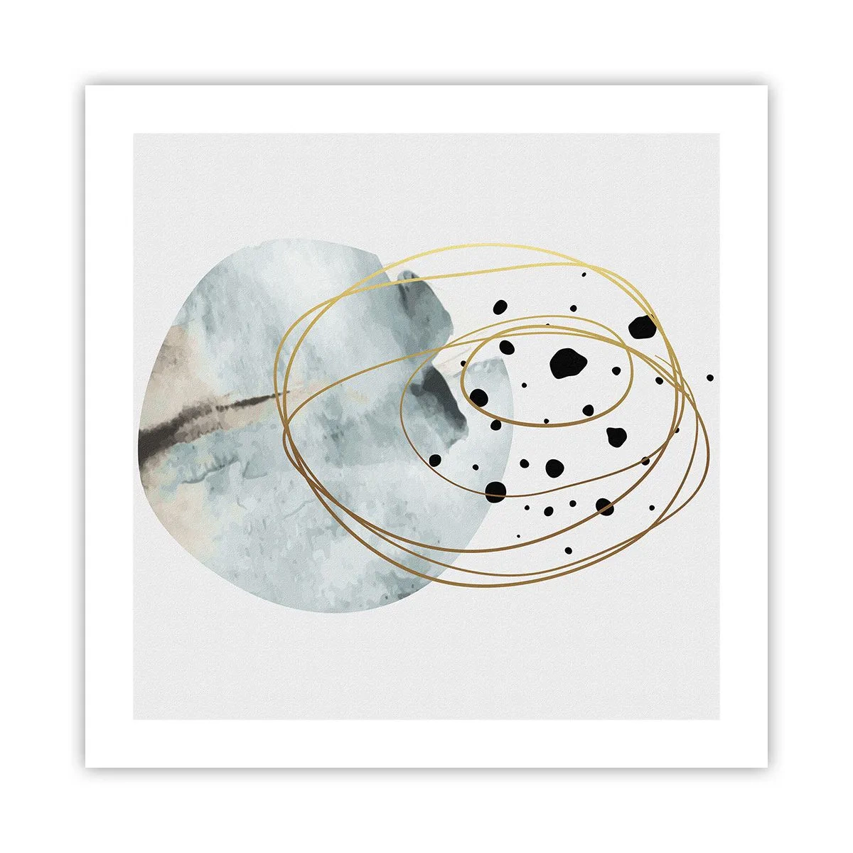 Plakát - V objetí prostoru - 50x50 cm