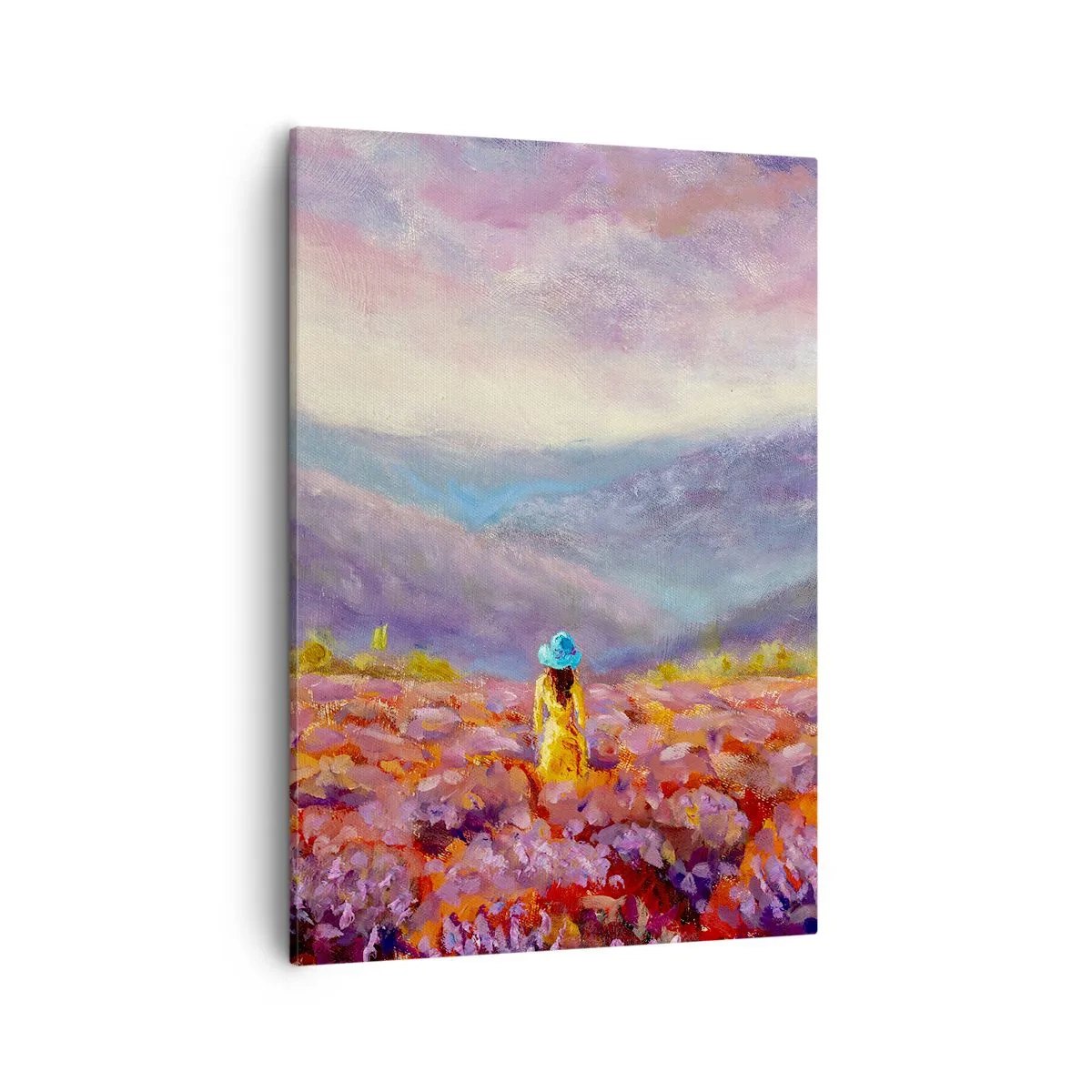 Obraz na plátně - V levandulovém světě - 50x70 cm