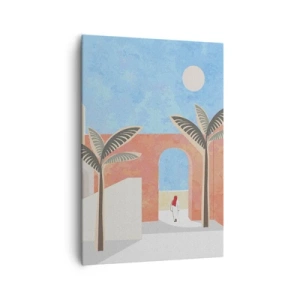 Obraz na plátně - Arabský den - 70x100 cm