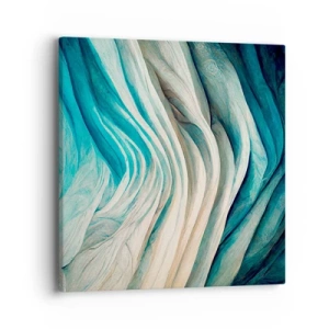 Obraz na plátně - Modrá neukojitelnost - 40x40 cm