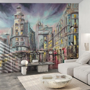 Fototapeta Samolepicí Deluxe Sticker - To bude vydařený večer - Město, Madrid, Architektura - 250x175 cm