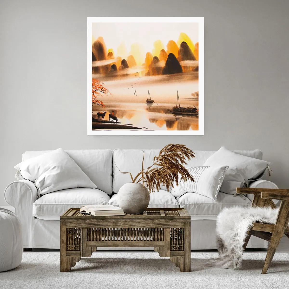 Plakát - Dál než na Dálném východu - 30x30 cm