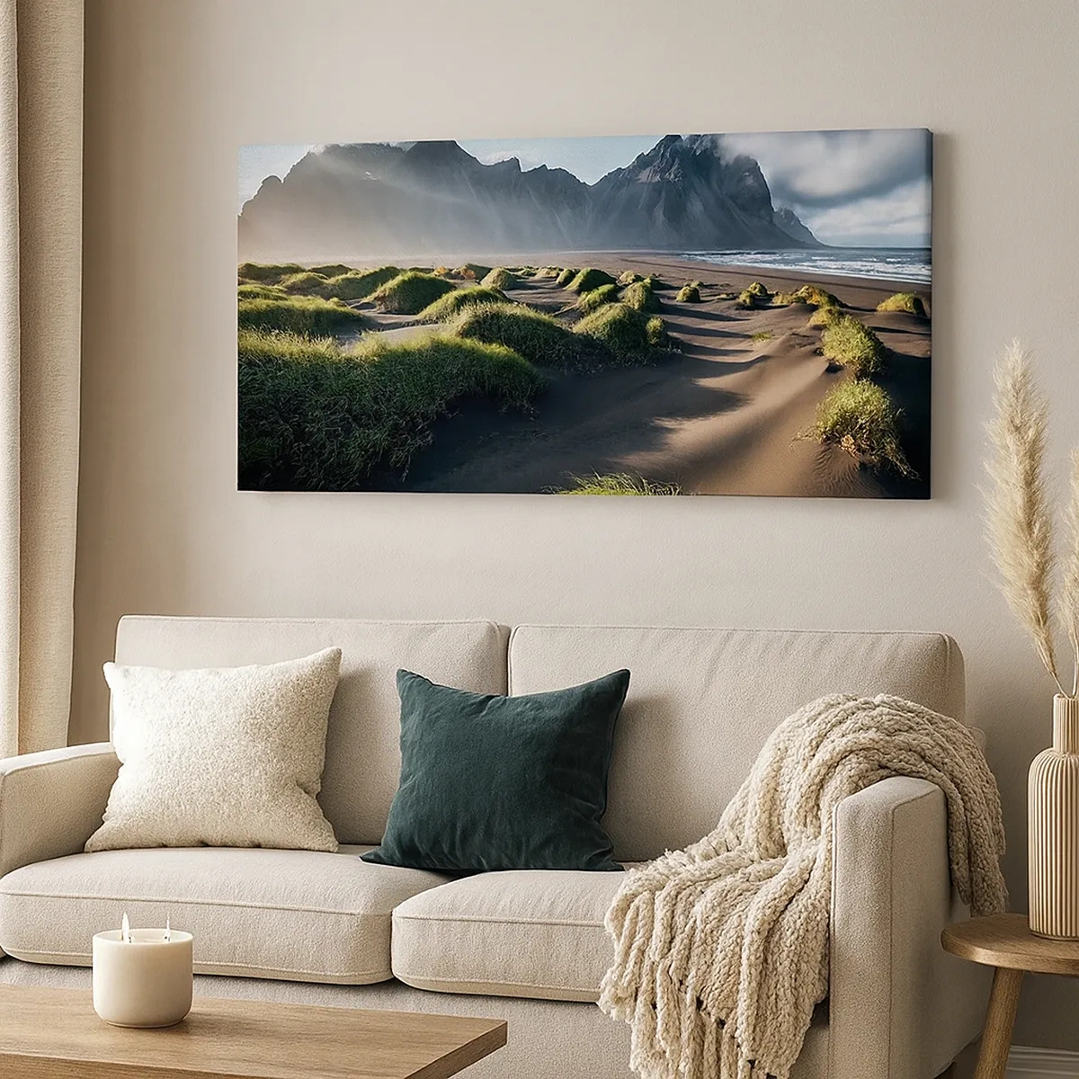 Obraz na plátně - Harmonie živlů - 30x30 cm