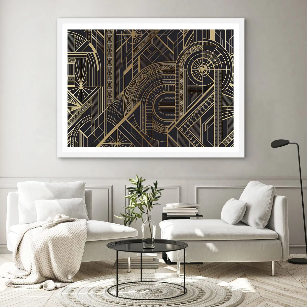 Plakát v bílém rámu - Koncepty, nápady, plány - 70x50 cm