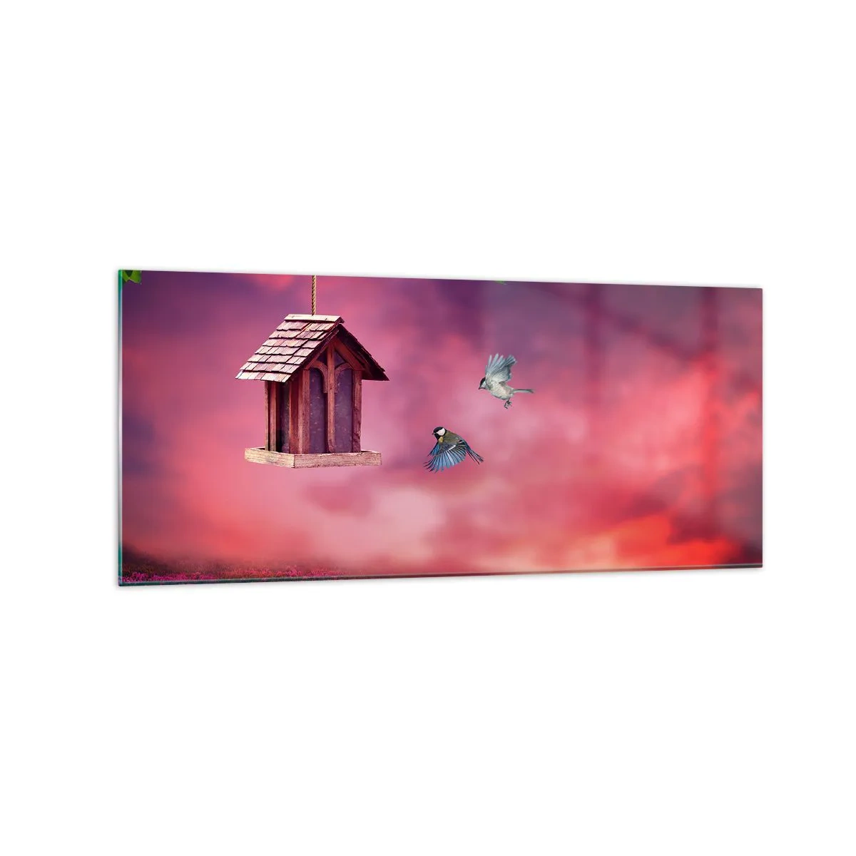 Obraz na skle - Pozvání na večeři - 120x50 cm