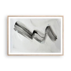 Plakát v rámu světlý dub - Jen tak pro radost - 100x70 cm
