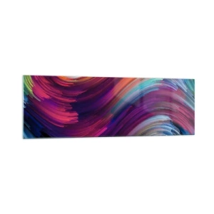 Obraz na skle - Začátek nového světa - 160x50 cm