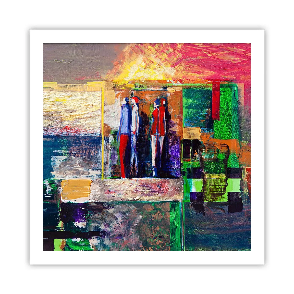 Plakát - Vztahy a emoce - 60x60 cm