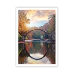 Plakát - Za zrcadlem - 70x100 cm