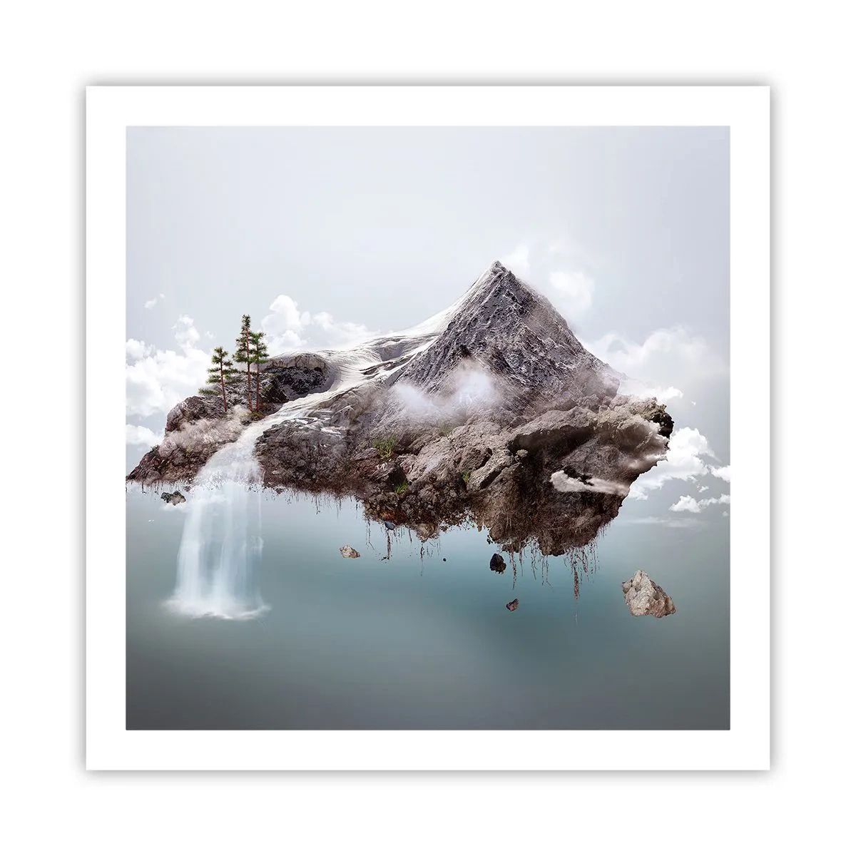 Plakát - Pohled surrealisty - 60x60 cm