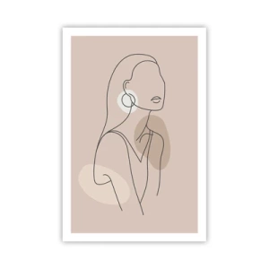 Plakát - Dívčí ikona - 61x91 cm