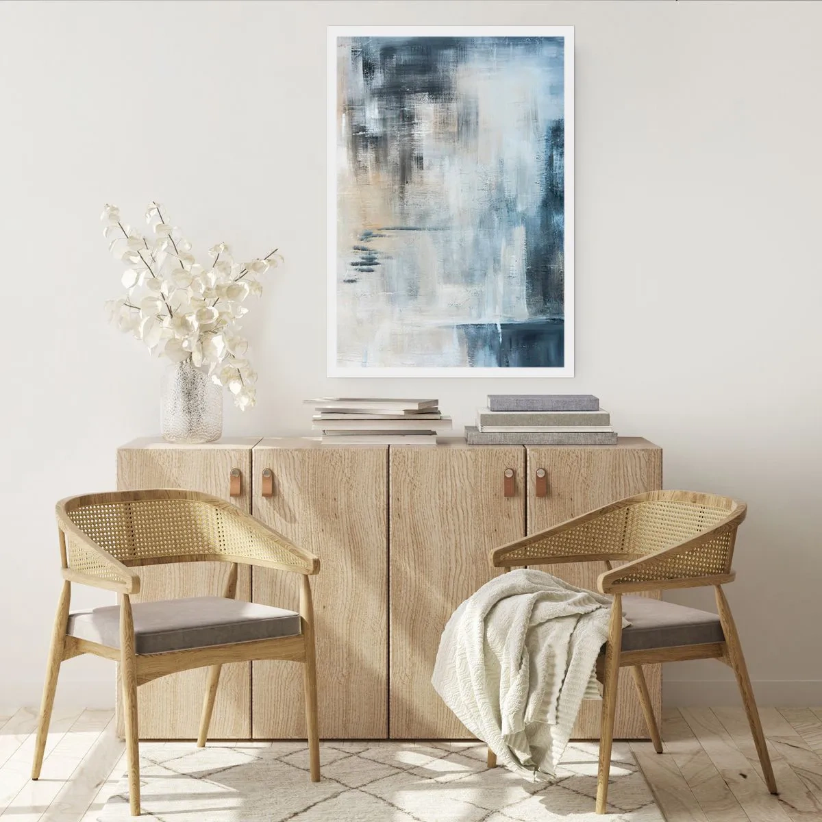 Plakát - Za závojem modré - 61x91 cm